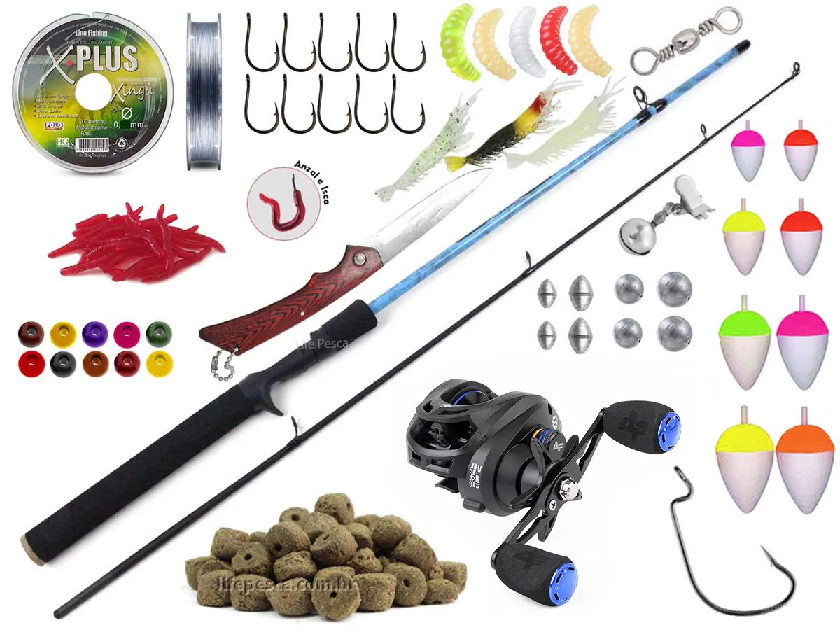 Kit de Pesca Profissional